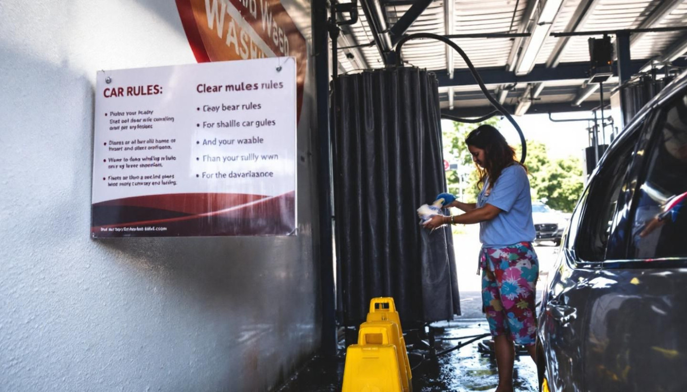 Comment respecter les règles de lavage auto sans risquer d'amende ?